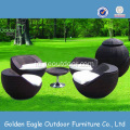 Meja Rotan dan Kursi Outdoor Furniture
